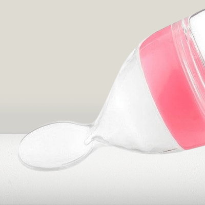 Biberon cuillère - NewBabyFeedingBottle™ - Rose - Domaine des Bébés