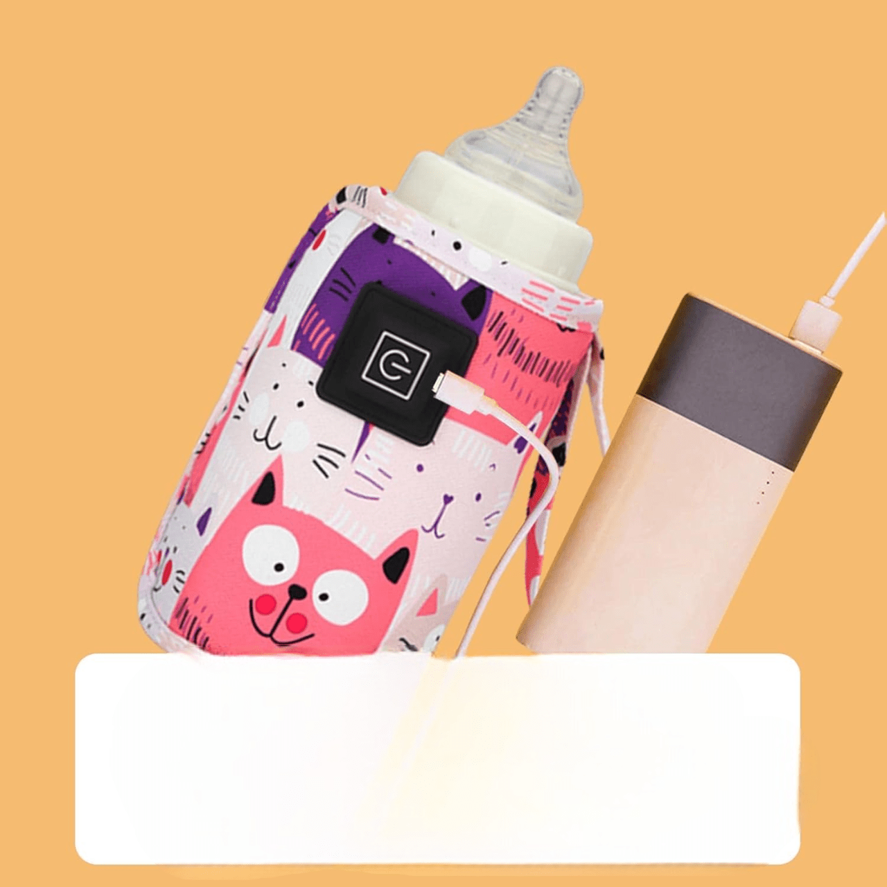 Chauffe Biberon - MilkWaterWarmer™ - Rose - Domaine des Bébés
