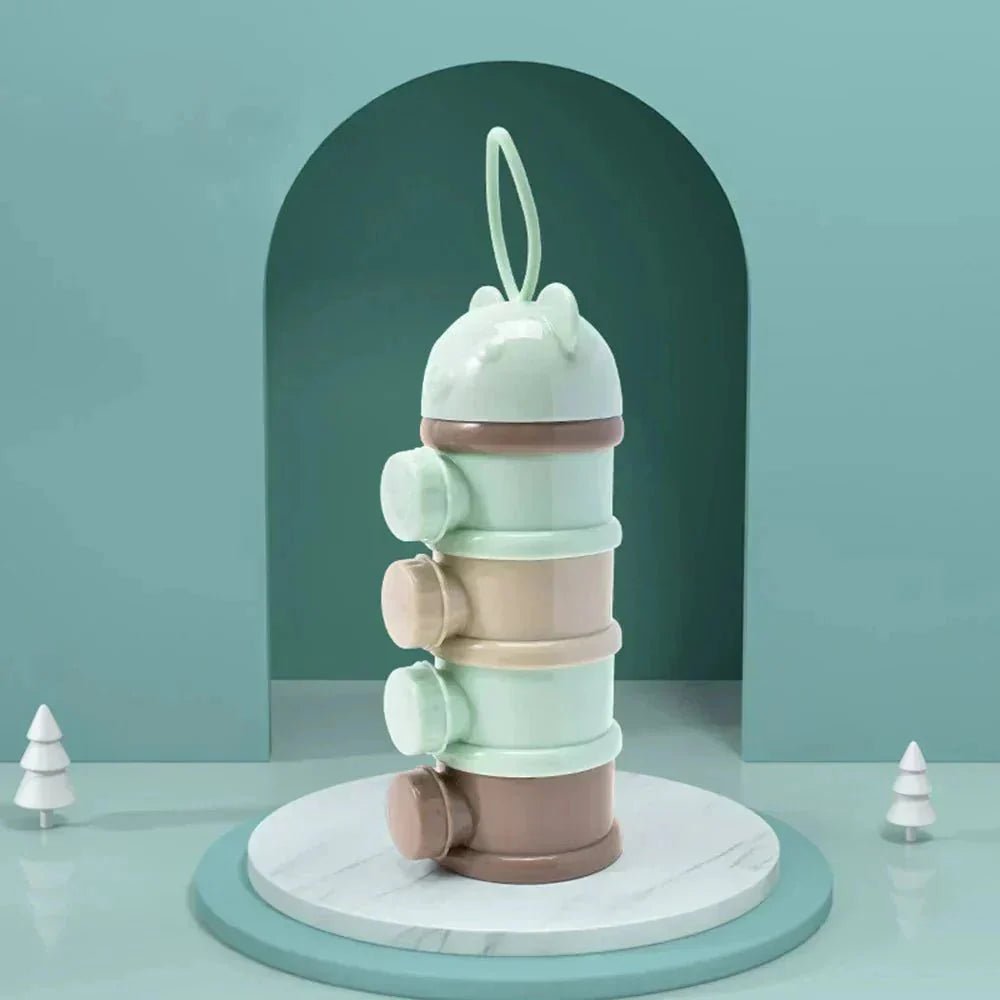 Doseur de Lait - BabyPowderBox™ - Vert - Domaine des Bébés