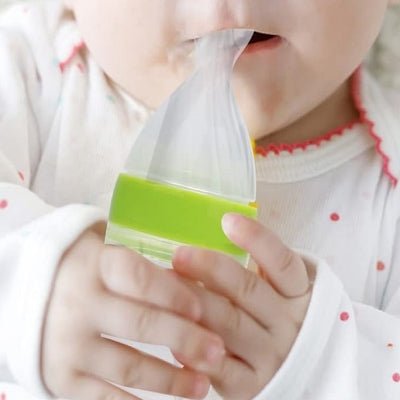 Biberon cuillère - NewBabyFeedingBottle™ - Vert - Domaine des Bébés