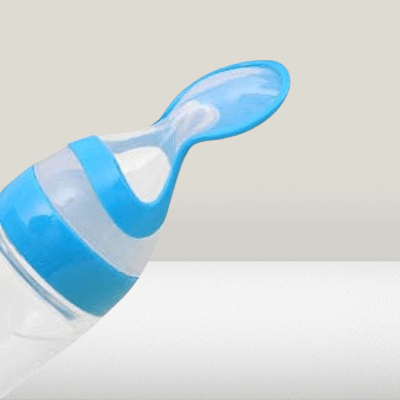 Biberon cuillère - NewBabyFeedingBottle™ - Bleu - Domaine des Bébés