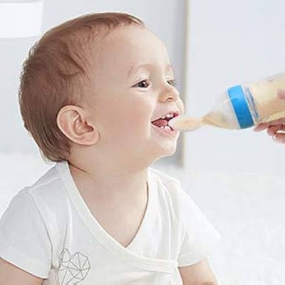 Biberon cuillère - NewBabyFeedingBottle™ - Bleu - Domaine des Bébés