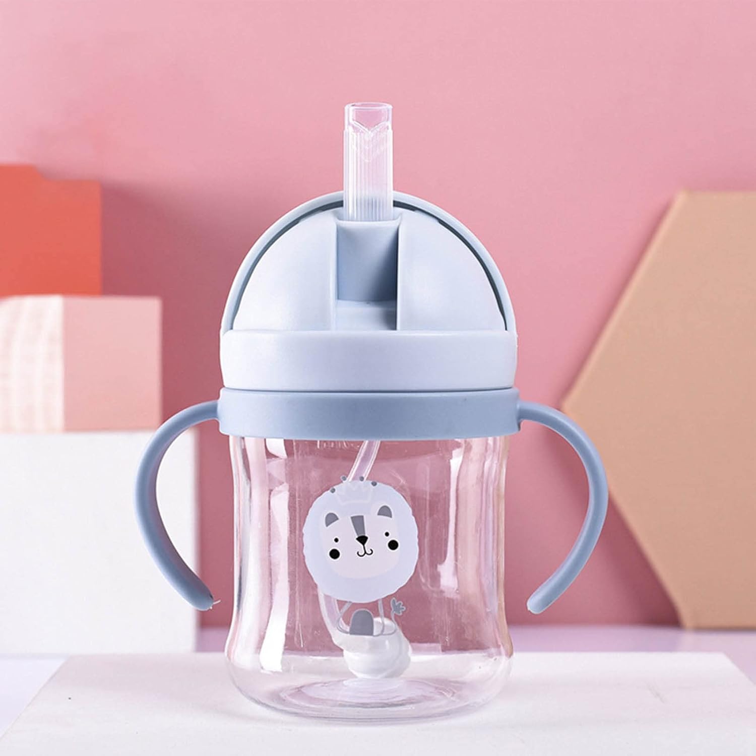 Gourde Bebe - SippyZoo™ - Bleu - Domaine des Bébés