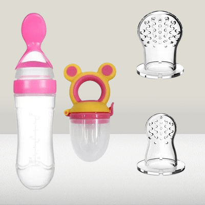 Biberon cuillère - NewBabyFeedingBottle™ - Rose - Domaine des Bébés