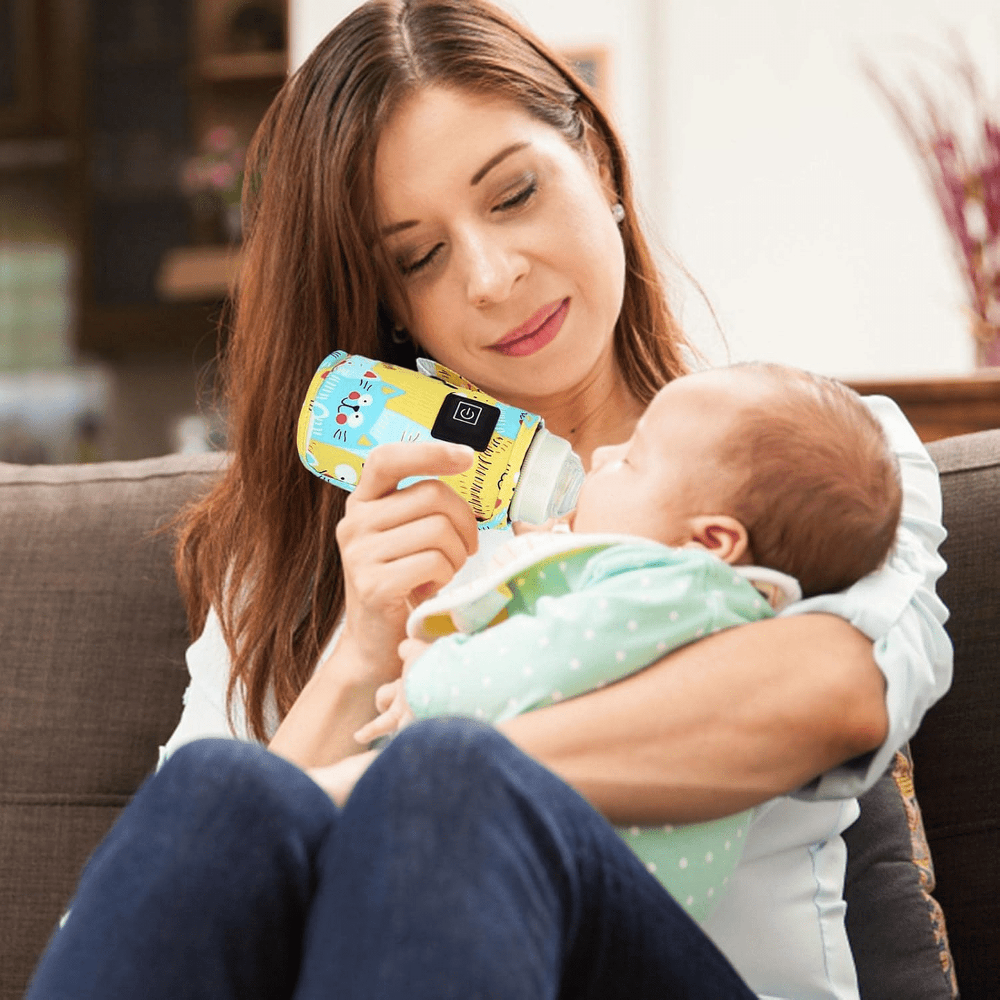 Chauffe Biberon - MilkWaterWarmer™ - Bleu Ciel - Domaine des Bébés