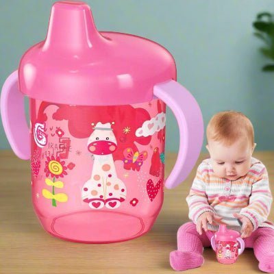 Tasse d'Apprentissage - SippyJoy™ - Rose - Domaine des Bébés