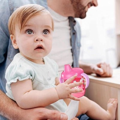 Tasse d'Apprentissage - SippyJoy™ - Rose - Domaine des Bébés