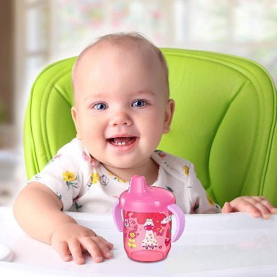 Tasse d'Apprentissage - SippyJoy™ - Rose - Domaine des Bébés